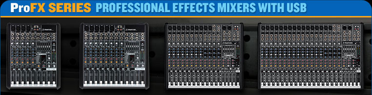 Professional effects mixer with USB