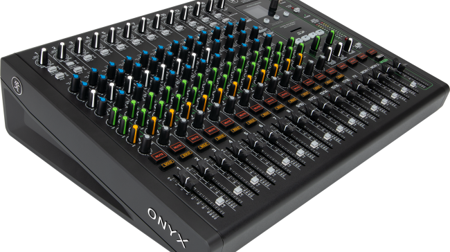 Mackie Onyx16 Premium Anlog Mixer with Multi-track USB recording interface