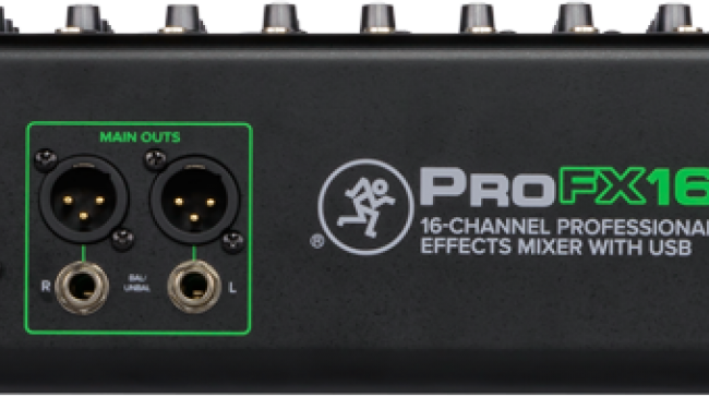 ProFX16v3 Professional Effects Mixer with USB