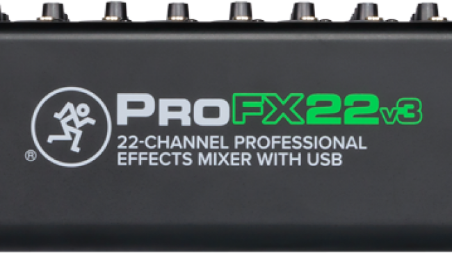 ProFX22v3 Professional Effects Mixer with USB