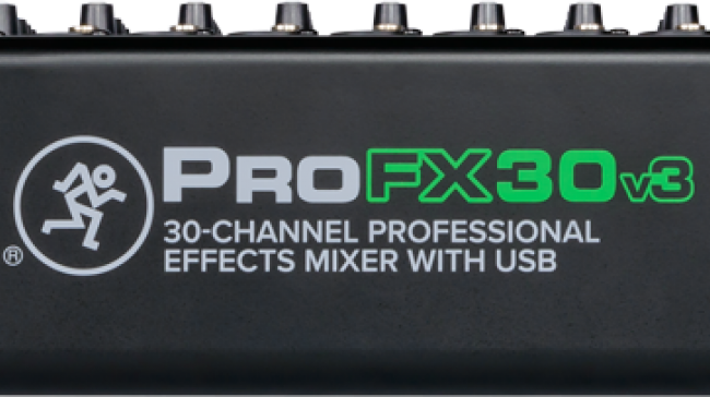 ProFX30v3 Professional Effects Mixer with USB