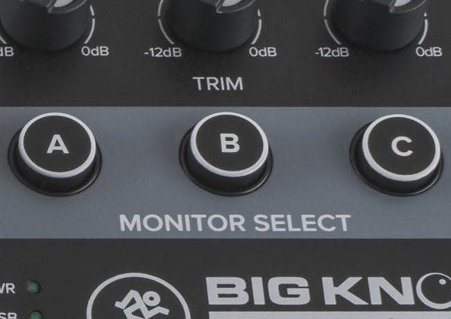 Big Knob offers proven, professional source and monitor selection
