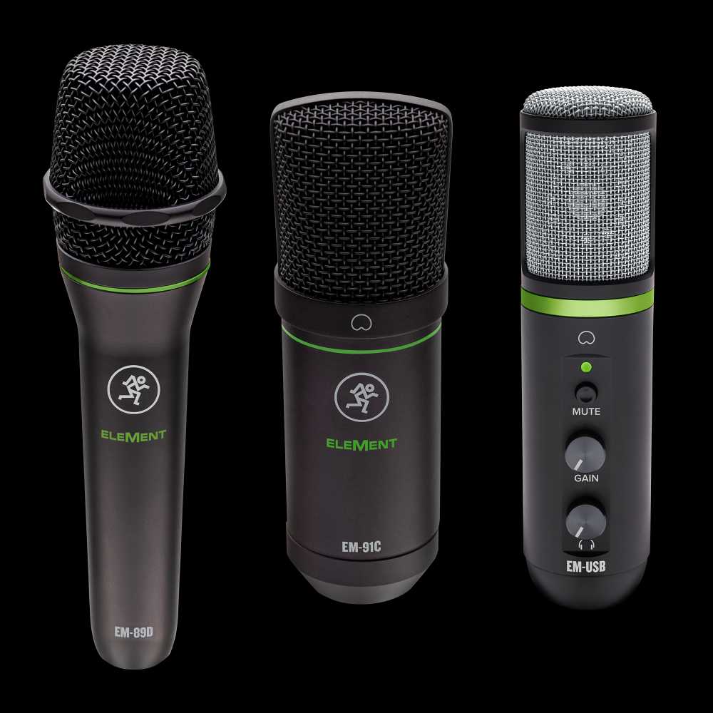 EleMent Series Microphones | Mackie
