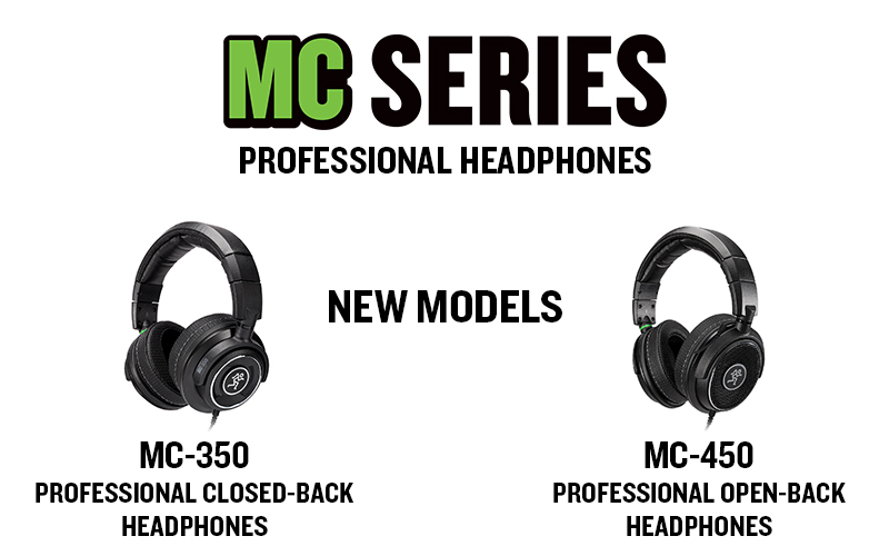 Mackie新製品MCシリーズハイパフォーマンスヘッドホン「MC-350」「MC-450」発売開始 » Mackie Japan News
