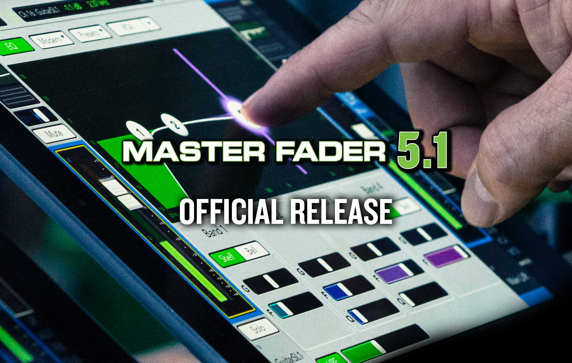 MackieデジタルミキサーアプリMaster Fader 5.1リリースのご案内 » Mackie Japan News