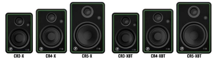 Mackie新製品クリエイティブリファレンスモニターCR-Ｘシリーズ「CR3-X ...