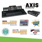 AXISデジタルミキシングシステムが多くの賞を受賞