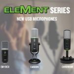 Mackieプロフェッショナルマイクロホン「ELEMENTシリーズ」、プロフェッショナルヘッドホン「MCシリーズ」ラインナップ拡充を発表