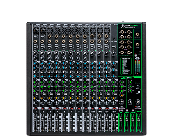 ProFX10v3+ 10-Channel Analog Mixer With Enhanced FX, USB Recording 