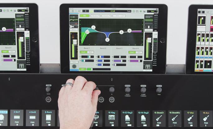Overview video for the Mackie AXIS Digital Mixing System