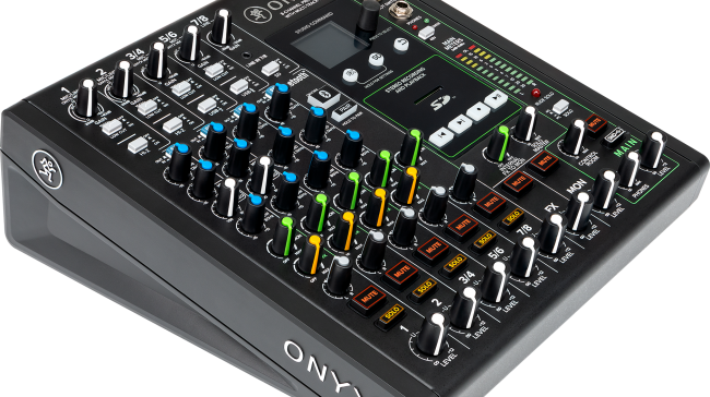Mackie Onyx8 Premium Anlog Mixer with Multi-track USB recording interface