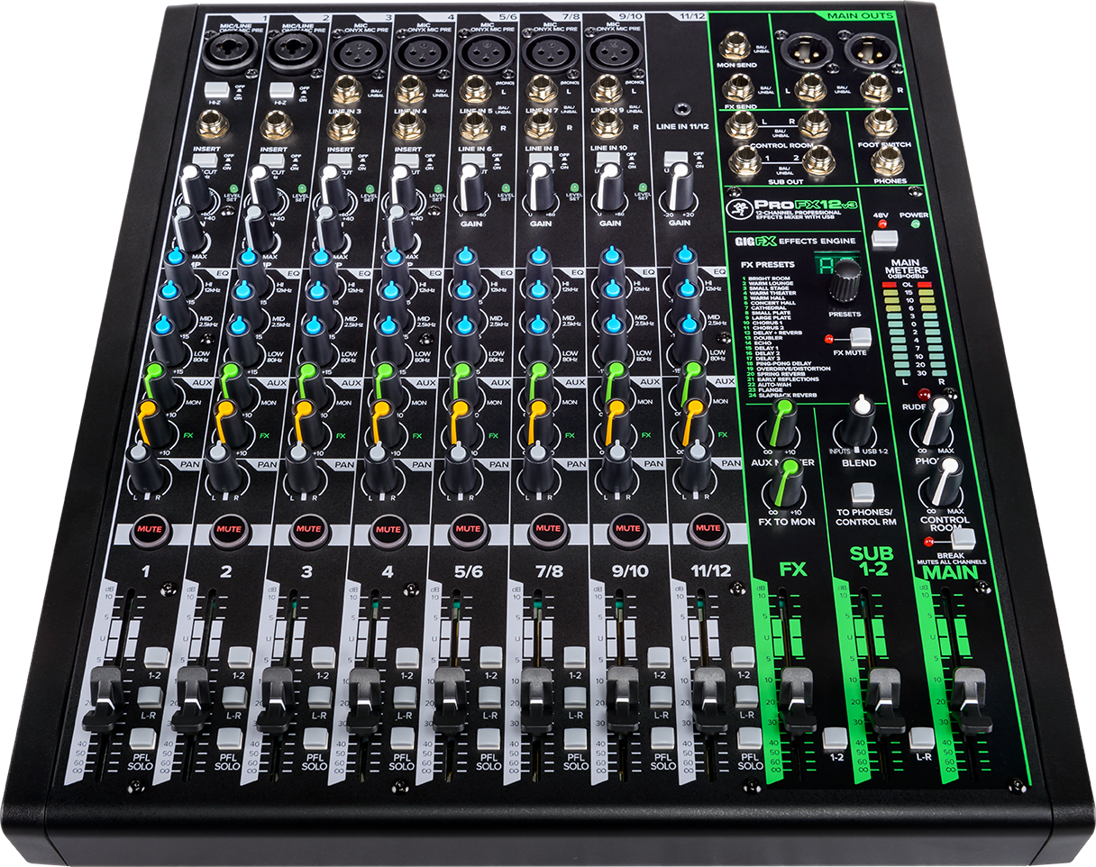 ProFXv3 Professional Effects Mixers with USB | Mackie