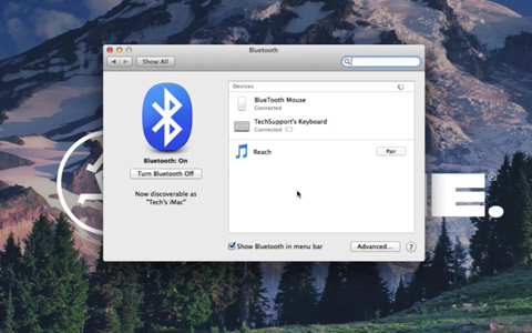 Mackie Reach - Bluetooth Pairing with OSX