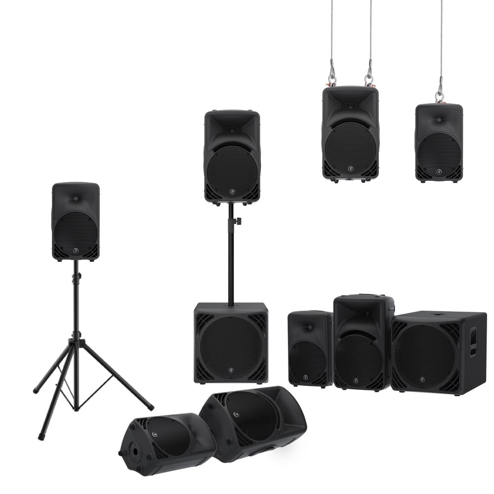 SRM Series Portable Loudspeakers - Mackie Japan